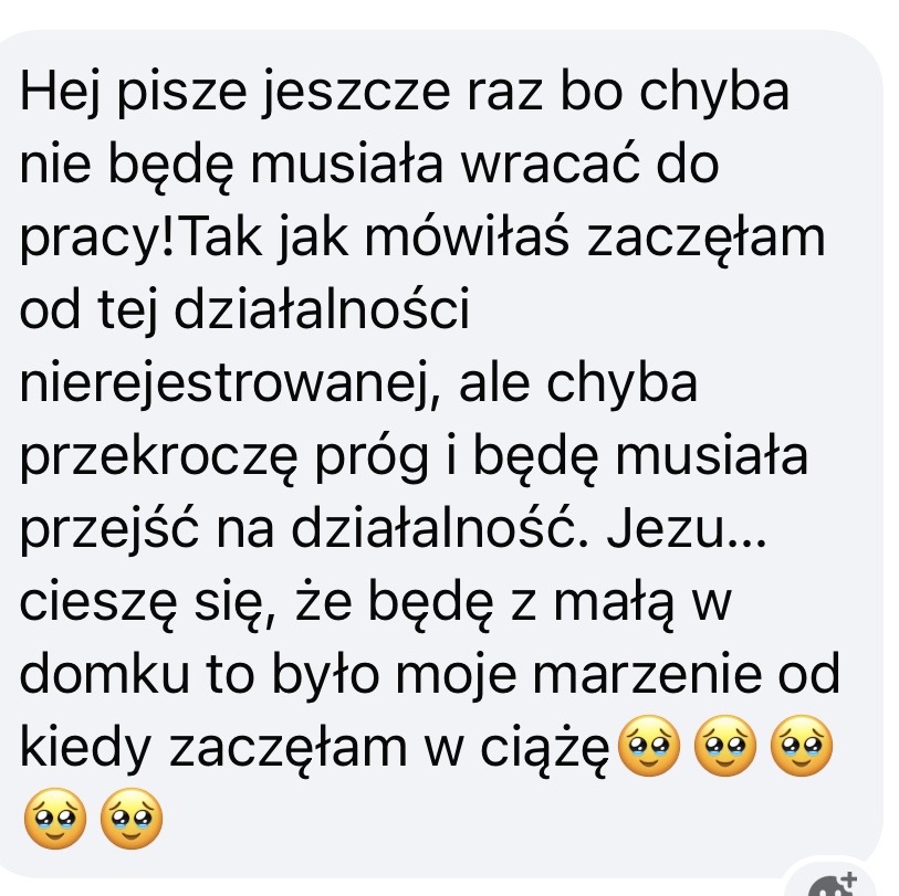 Opinia klientki